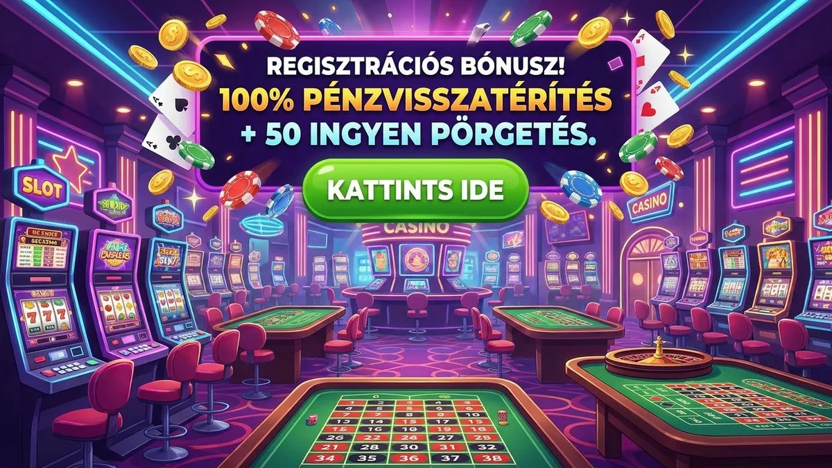Regisztráció bónusszal